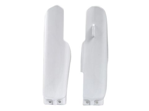 FORK PROTECTORS RTECH WHITE SUZUKI RM85 00-23