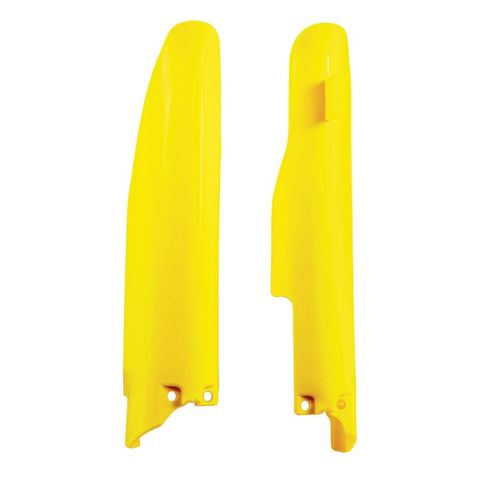 FORK PROTECTORS RTECH YELLOW SUZUKI RM125 RM250 RMX250 RMX450 RMZ250 RMZ450