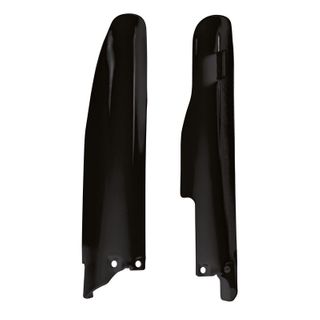 FORK PROTECTORS-GUARDS RTECH SUZUKI RM125 07-08 RM250 07-11 RMZ250 RMZ450 07-20 RMX450 10-20  BLACK