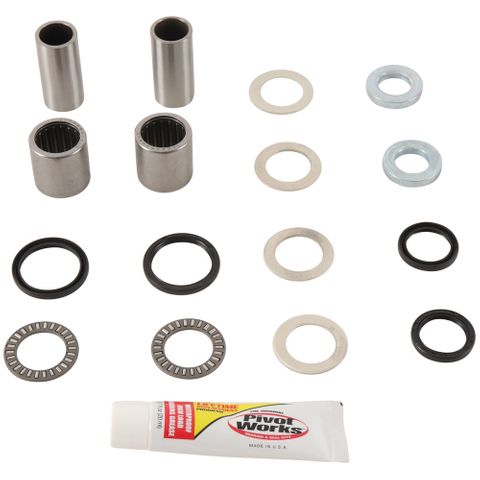 PIVOT WORKS SWINGARM BEARING KIT INCLUDES GREASE HONDA CRF250R CRF250RX CRF450R CRF450RX