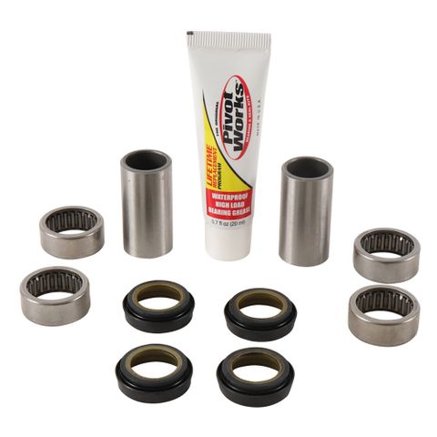 PIVOT WORKS SWINGARM BEARING KIT INCLUDES GREASE KAWASAKI KX125 92-93 KX250 92-93