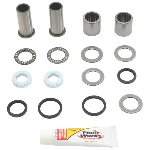 PIVOT WORKS SWINGARM BEARING KIT INCLUDES GREASE KAWASAKI KX125 96-97 KX250 96-97