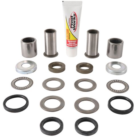 PIVOT WORKS SWINGARM BEARING KIT INCLUDES GREASE KAWASAKI KLX400 KLX450R KX250F KX450F