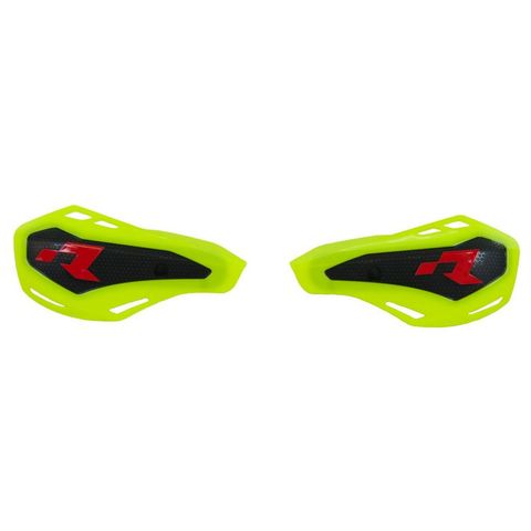 HANDGUARDS RTECH HP1 COVERS ONLY FITS STD KTM & HUSQVARNA OR RTECH MOUNTS FLURO YELLOW