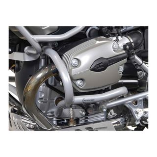 CRASH BAR SW MOTECH WITH VALVE COVER ACCESS BMW R1200GS 05-13