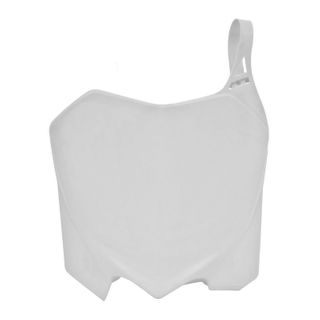 NUMBER PLATE RTECH WHITE HONDA CRF250R 10-13 CRF450R 09-12