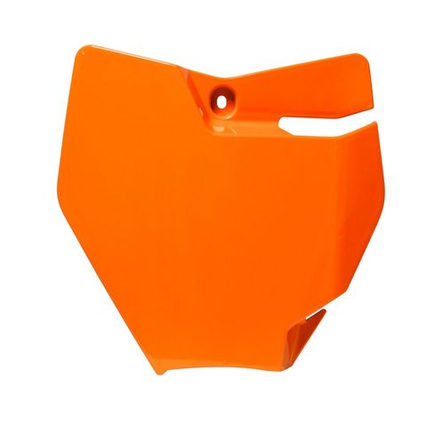 NUMBER PLATE RTECH ORANGE KTM 65 SX 16-ON