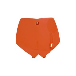 NUMBER PLATE RTECH ORANGE KTM 65 SX 02-08