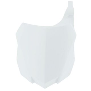 NUMBER PLATE RTECH WHITE KAWASAKI KX250F 13-16 KX450F 13-15