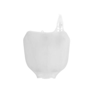NUMBER PLATE RTECH WHITE YAMAHA YZ YZF