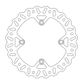 BRAKE DISC REAR MOTO MASTER NITRO HUSQVARNA FLAME