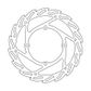BRAKE DISC FRONT MOTO MASTER FLAME 270MM SUZUKI RMZ250 19-ON RMZ450 18-ON