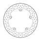 BRAKE DISC REAR MOTO MASTER HALO 256MM HONDA CRF1100L AFRICA TWIN 20-21