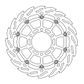 BRAKE DISC FRONT MOTO MASTER FLAME 320MM FLOATING HUSQVARNA KTM