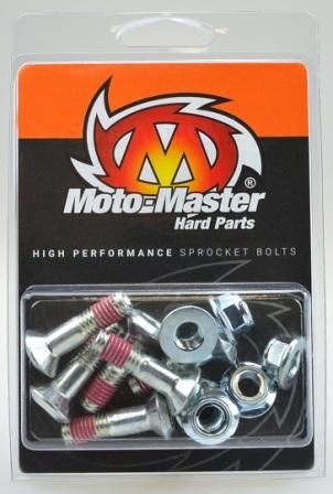 SPROCKET BOLT KIT MOTO MASTER 6X M8-30MM HONDA KAWASAKI SUZUKI YAMAHA