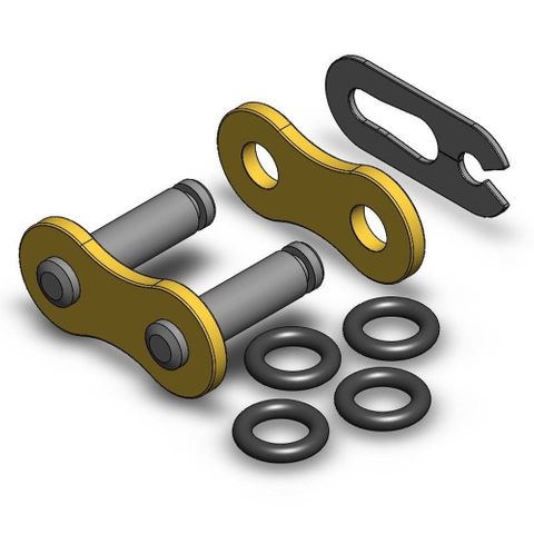 PRESS LINK 520 O-RING GOLD V4 MOTO MASTER MADE IN JAPAN