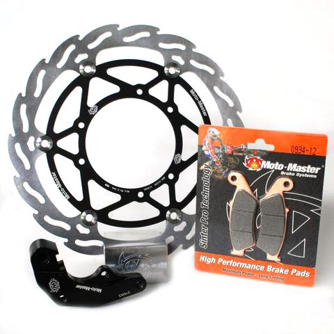 BRAKE KIT MOTO MASTER FLAME OVERSIZED FRONT 260MM KAWASAKI KX85 01-ON KX100 06-ON