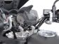 SW MOTECH GPS HANDLEBAR MOUNT 25.40 MM SILVER POLISHED