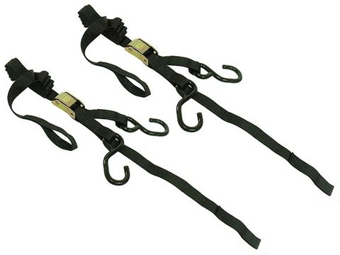 CLASSIC TIEDOWN PSYCHIC INTEGRATED SOFT HOOK 4,500LBS  RATED ASSEMBLY STRENGTH BLACK