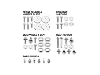 BODY PANEL FASTENER BOLT PACK PSYCHIC SUZUKI RMZ450 18-ON