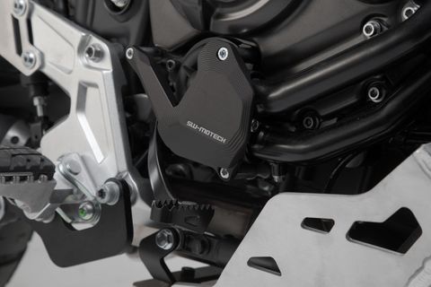 WATER PUMP PROTECTION SILVER/BLACK. YAMAHA XT700Z TENERE 2019-ON