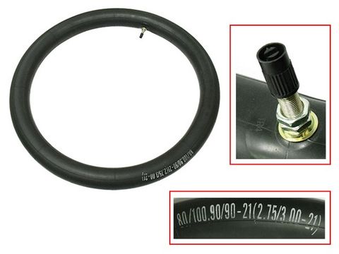 TUBE HEAVY DUTY TYRE TECH  80/100,90/90-21  2.75-3.00-21 3MM THICKNESS