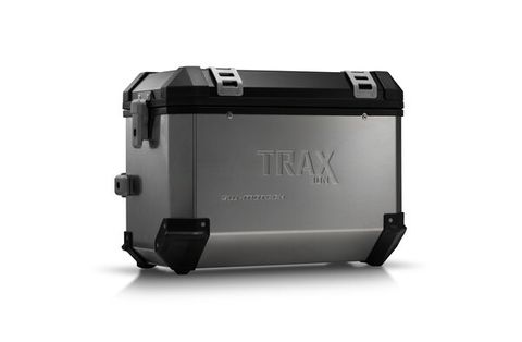 TRAX ION SIDE CASE RIGHT SW MOTECH LARGE ALUMINUM 45L SILVER