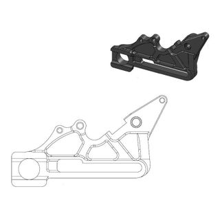 REAR BRAKE ADAPTOR OVERSIZE MOTO MASTER HUSQVARNA TC125 TC250 FC250 FC350 FC450 16-20 FS450 15-18