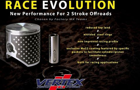 PISTON KIT VERTEX RACE EVOLUTION YAMAHA YZ125 05-22 53.94