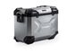 TRAX ADV L. SIDE CASE LEFT SW MOTECH ALUMINUM 45L SILVER