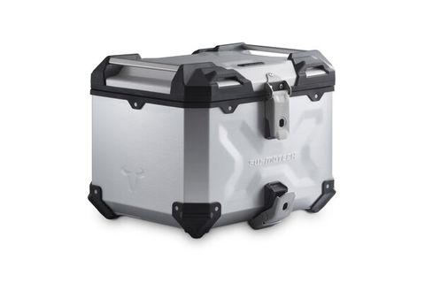 TRAX ADV TOP CASE SW MOTECH ALUMINUM 38L SILVER