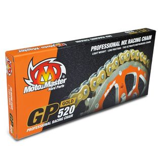 CHAIN 520 - 120 LINK MOTO MASTER GP GOLD MX RACING CHAIN