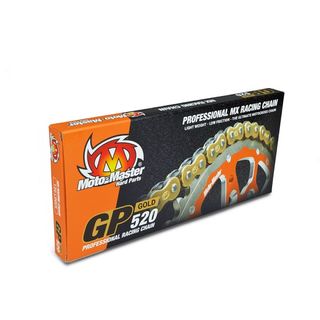 CHAIN 520 - 120 LINK MOTO MASTER GP GOLD MX RACING CHAIN