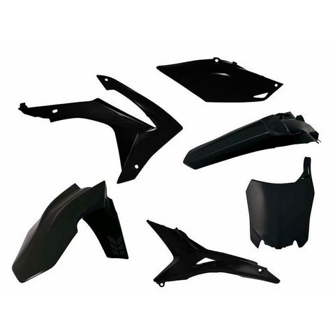 PLASTICS KIT RTECH HONDA CRF250R 22-24 CRF450R 21-24 BLACK