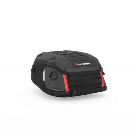 SW MOTECH TAIL BAG PRO SERIES ROADPACK BLACK 8-14 LITRE 1680D BALLISTIC NYLON