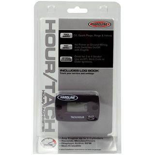 HOUR TACHO METER HARDLINE (FOR USE ON ANY PETROL ENGINE 2 OR 4 STROKE UP TO 2 CYLINDERS) MADE IN USA