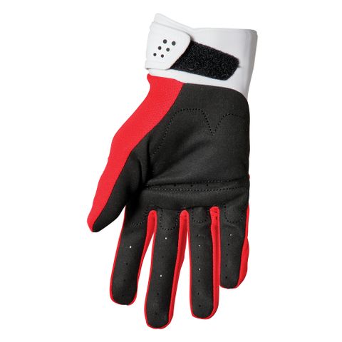 THOR SPECTRUM GLOVE YOUTH RED/WHITE