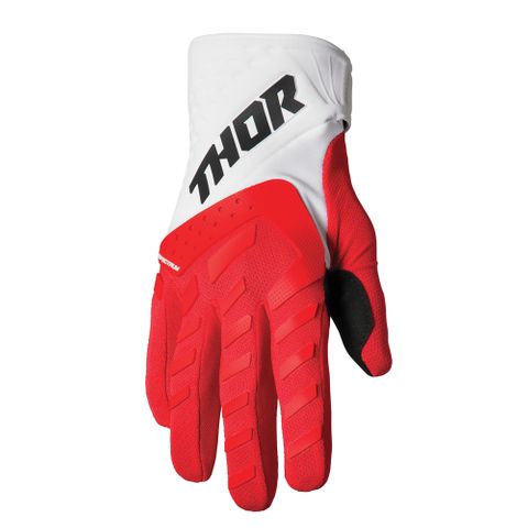 THOR SPECTRUM GLOVE YOUTH RED/WHITE