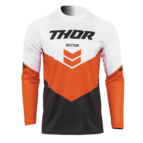 THOR MX JERSEY S22 SECTOR YOUTH CHEVRON CHAR/