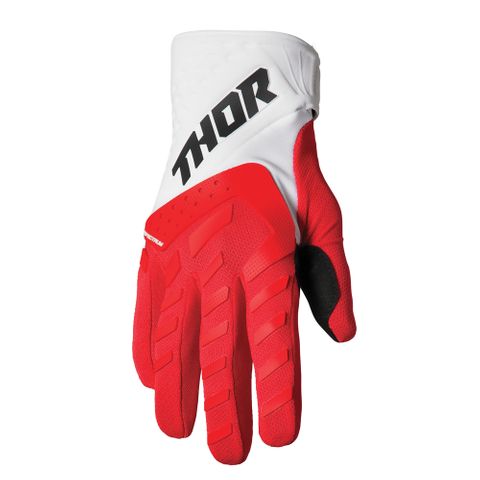 THOR SPECTRUM GLOVE RED/WHITE