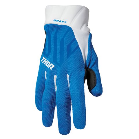 THOR DRAFT GLOVE BLUE/WHITE