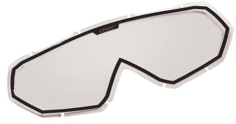 GOGGLE LENS TEAROFF THOR MX ENEMY YOUTH CLEAR BLACK