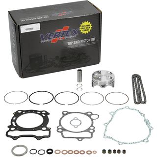 TOP END PISTON KIT VERTEX 76.94MM HIGH COMPRESSION YAMAHA WR250F 01-14 YZ250F 01-07