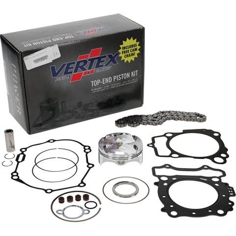 TOP END PISTON KIT VERTEX 76.96MM YAMAHA WR250F 15-17 YZ250F 14-15