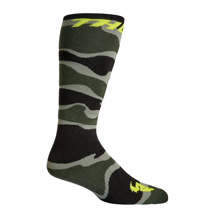 THOR SOCKS CAMO GREEN/ACID