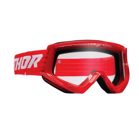 THOR MX GOGGLES S22 COMBAT RACER RED/WHITE