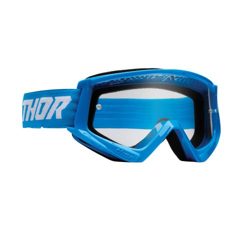 GOGGLES S25 THOR MX COMBAT RACER BLUE/WHITE