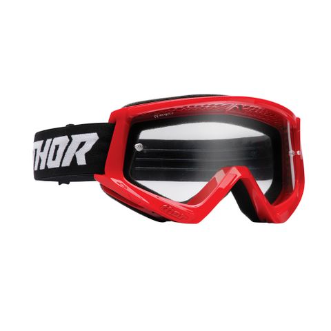 GOGGLES S25 THOR MX YOUTH COMBAT RED/BLACK