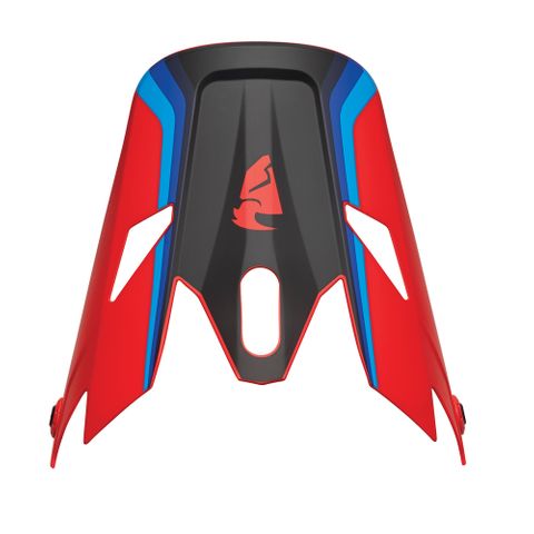 HELMET VISOR KIT S25 THOR MX SECTOR RUNNER RED BLUE