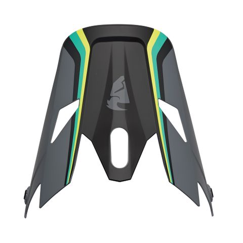 HELMET VISOR KIT S23 THOR MX SECTOR RUNNER GREY TEAL